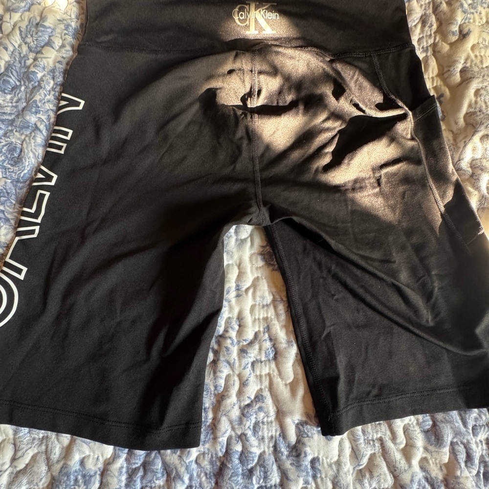 Calvin Klein Women's Black Bike Shorts - Picture 2 of 6